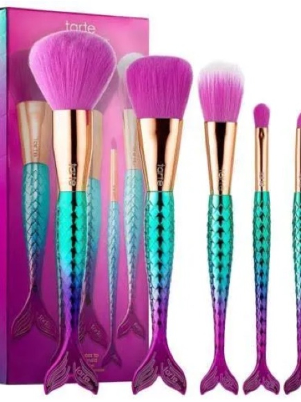 NIB! Tarte Minutes to Mermaid Brush Set